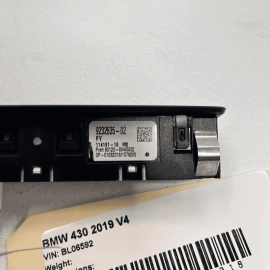 2019 BMW 430i xDrive Lane Departure Driver Assistance User Control Switch O