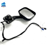2003-2007 HUMMER H2 RIGHT SIDE DOOR EXTERIOR CHROME & BLACK REAR VIEW MIRRO