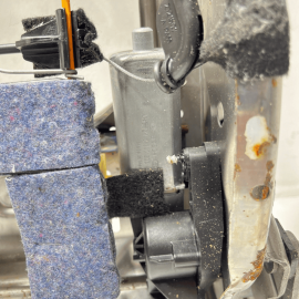 2011-2012 INFINITI QX56 FRONT LEFT DRIVER SIDE SEAT BACK SEAT FRAME OEM