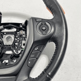 2016 - 2018 Honda Pilot EX-L Steering Wheel Black Leather OEM