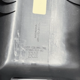 2016-2021 Honda Pilot Touring Lower Steering Column Cover Black OEM