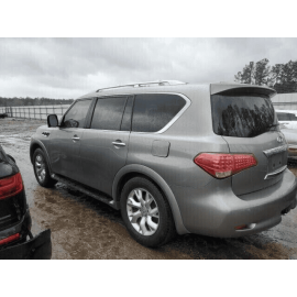 2011-2013 INFINITI QX56 FRONT LEFT DRIVER SIDE SEAT INNER FINISH COVER TRIM