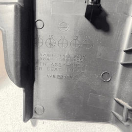 2011-2013 INFINITI QX56 FRONT LEFT DRIVER SIDE SEAT INNER FINISH COVER TRIM 2011-2013 INFINITI QX56 FRONT LEFT DRIVER SIDE SEAT INNER FINISH COVER TRIM