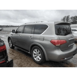 11-13 INFINITI QX56 FRONT PASSENGER SEAT INNER UPPER RECLINE COVER TRIM OEM