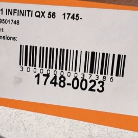 INFINITI QX56 2011-2013 BATTERY TRAY HOLD DOWN BRACKET HOLDER & MOUNT BOLTS