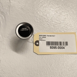 2018 - 2020 GMC TERRAIN ENGINE IGNITION START STOP SWITCH BUTTON OEM
