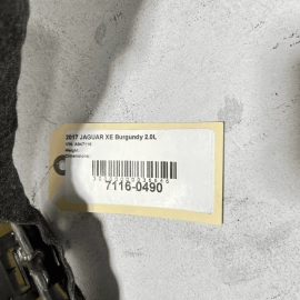 2017-2019 JAGUAR XE REAR BACK SEAT UPPER CUSHION LEATHER OEM