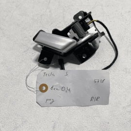 TESLA MODEL S 2012-2020 REAR RIGHT PASSENGER SIDE INTERIOR DOOR HANDLE OEM