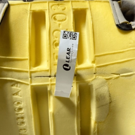 2017 - 2019 JAGUAR XE REAR SEAT LOWER CUSHION BOTTOM OEM