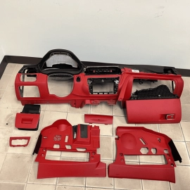 14-20 BMW F32 428 430 440 COUPE COMPLETE FULL SET RED LEATHER SEAT INTERIOR