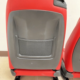 14-20 BMW F32 428 430 440 COUPE COMPLETE FULL SET RED LEATHER SEAT INTERIOR