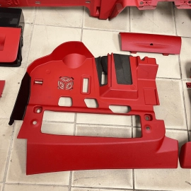 14-20 BMW F32 428 430 440 COUPE COMPLETE FULL SET RED LEATHER SEAT INTERIOR