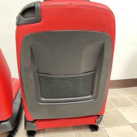 14-20 BMW F32 428 430 440 COUPE COMPLETE FULL SET RED LEATHER SEAT INTERIOR