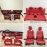 14-20 BMW F32 428 430 440 COUPE COMPLETE FULL SET RED LEATHER SEAT INTERIOR