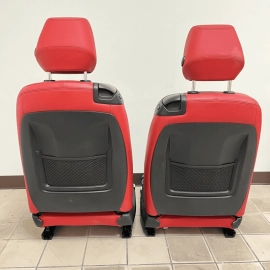 14-20 BMW F32 428 430 440 COUPE COMPLETE FULL SET RED LEATHER SEAT INTERIOR