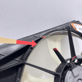 Front Left Radiator Cooling Fan Motor Assembly Honda Pilot 2016-2021 OEM