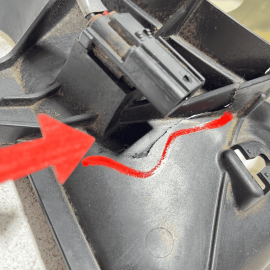 Front Left Radiator Cooling Fan Motor Assembly Honda Pilot 2016-2021 OEM