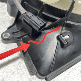 Front Left Radiator Cooling Fan Motor Assembly Honda Pilot 2016-2021 OEM