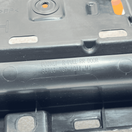 HONDA PILOT 2016 - 2021 REAR RIGHT PASSENGER SIDE DOOR PULL POCKET OEM