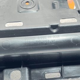 HONDA PILOT 2016 - 2021 REAR RIGHT PASSENGER SIDE DOOR PULL POCKET OEM HONDA PILOT 2016 - 2021 REAR RIGHT PASSENGER SIDE DOOR PULL POCKET OEM