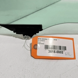 2016-2021 HONDA PILOT FRONT LEFT DRIVER SIDE DOOR WINDOW GLASS OEM