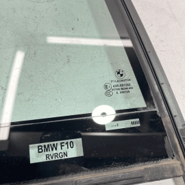Rear Right Window Vent Glass BMW 535iX 2011-2016 OEM