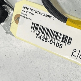 TOYOTA CAMRY 2019-2023 REAR LEFT & CENTER SIDE SEATBELT SEAT BELT BUCKLE OE