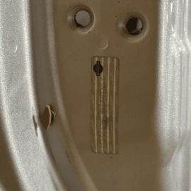 2005-2012 NISSAN XTERRA FRONTIER FRONT LEFT DRIVER DOOR SHELL SILVER OEM 