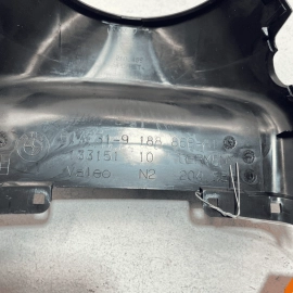 2011-2016 BMW 535I F10 STEERING WHEEL COLUMN SHROUD UPPER COVER TRIM PANEL 