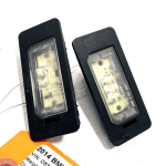 2011-2016 BMW 535I F10 REAR TRUNK LID LICENSE NUMBER PLATE LIGHT LAMP 2 PCS