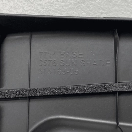 2015 - 2020 ACURA TLX REAR RIGHT PASSENGER DOOR WINDOW FRAME TRIM OEM 2015 - 2020 ACURA TLX REAR RIGHT PASSENGER DOOR WINDOW FRAME TRIM OEM