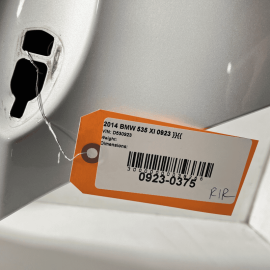 2011 - 2016 BMW 535i F10 REAR RIGHT PASSENGER SIDE DOOR SHELL PANEL OEM *A8