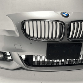 2014 – 2016 BMW 535i F10 M-SPORT FRONT BUMPER COVER WITH FOG LAMPS OEM *A83