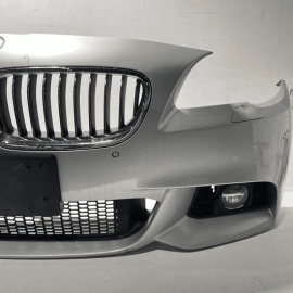 2014 – 2016 BMW 535i F10 M-SPORT FRONT BUMPER COVER WITH FOG LAMPS OEM *A83