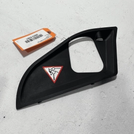 2011-2016 BMW 535i FRONT DRIVER SIDE HOOD HINGE SUPPORT PANEL COVER INSERT 