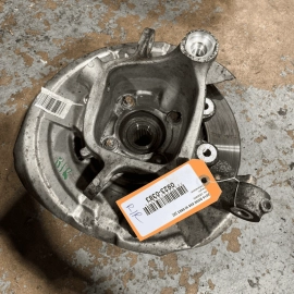 2011-16 BMW 535i REAR PASSENGER SIDE SPINDLE KNUCKLE HUB BEARING BRAKE DISC