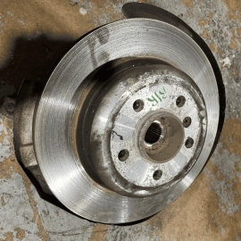 2011-16 BMW 535i REAR PASSENGER SIDE SPINDLE KNUCKLE HUB BEARING BRAKE DISC
