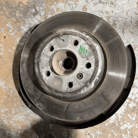 2011-16 BMW 535i REAR PASSENGER SIDE SPINDLE KNUCKLE HUB BEARING BRAKE DISC