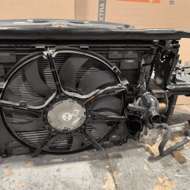 2011-2016 BMW 535I COMPLETE REINFORCEMENT BUMPER BAR RADIATOR FAN SHROUD OE