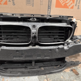 2011-2016 BMW 535I COMPLETE REINFORCEMENT BUMPER BAR RADIATOR FAN SHROUD OE