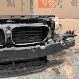 2011-2016 BMW 535I COMPLETE REINFORCEMENT BUMPER BAR RADIATOR FAN SHROUD OE