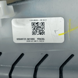 2015-2020 ACURA TLX FRONT RIGHT DOOR ARMREST LINING TRIM COVER OEM 2015-2020 ACURA TLX FRONT RIGHT DOOR ARMREST LINING TRIM COVER OEM