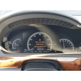 2009-2013 MERCEDES W221 S550 STEERING WHEEL WOOD TRIM PADDLE SHIFTERS OEM