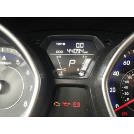 2011-2016 Hyundai Elantra Dash Upper Cluster Visor Cover Trim Black OEM