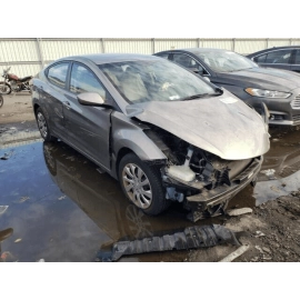 2011-2016 Hyundai Elantra Dash Upper Cluster Visor Cover Trim Black OEM