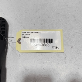 2018 - 2023 TOYOTA CAMRY REAR RIGHT PASSENGER SIDE EXTERIOR DOOR HANDLE BAS
