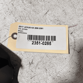 2015 - 2021 LEXUS NX300 NX200T UPPER STEERING COLUMN COVER TRIM OEM