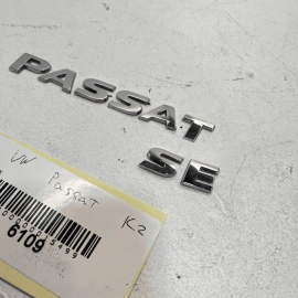 2012-2019 VW PASSAT SE REAR LID EMBLEM LOGO BADGE SYMBOL SET OEM
