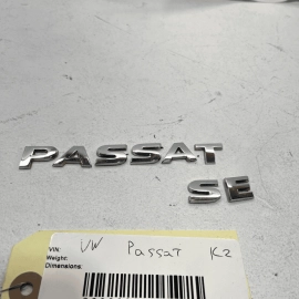 2012-2019 VW PASSAT SE REAR LID EMBLEM LOGO BADGE SYMBOL SET OEM