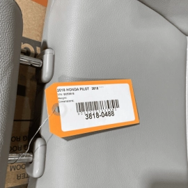 2016-2021 HONDA PILOT REAR 2ND ROW RIGHT PASSENGER SIDE SEAT COMPLETE OEM